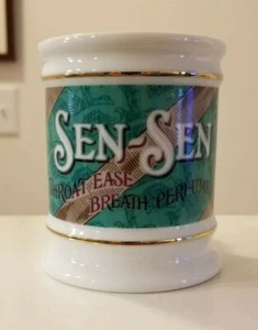 The Corner Store Porcelain Mug Collection- Sen-Sen Throat Ease Breath Perfume - Picture 1 of 7
