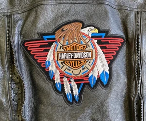 Harley Davidson Nevada Women's Authentic Leather Riding Jacket - Black  Size XL - Picture 1 of 12