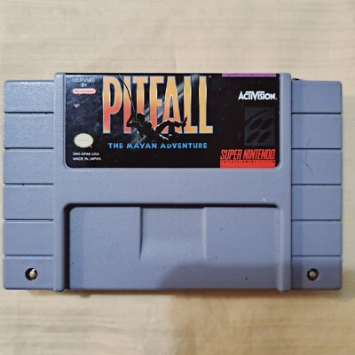 Nintendo SNES Pitfall The Mayan adventure - Image 1 of 3