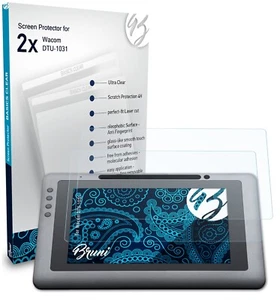 Bruni 2x Lámina Protectora para Wacom DTU-1031 Película Protectora - Imagen 1 de 4