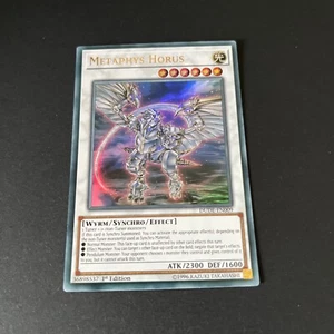 DUDE-EN009 Metaphys Horus Ultra Rare 1st Edition Yugioh TCG Card Trading Card - Imagen 1 de 6