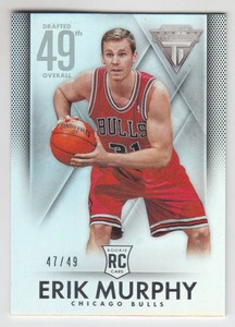 2013-14 Panini Titanium Draft Position #139 Erik Murphy /49