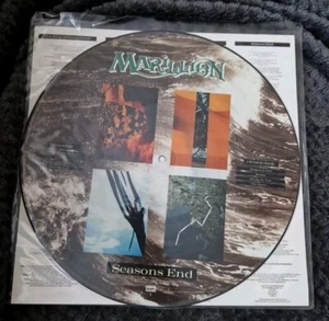 Marillion Seasons End Picture Disc LP 12” Pre-owned And Hardly Played. - Picture 1 of 4