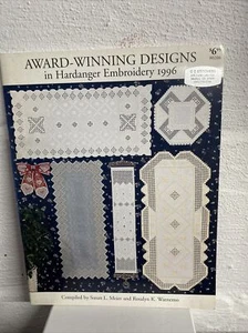 Award Winning Designs In Hardanger Embroidery Pattern Booklet 1996 - Picture 1 of 2