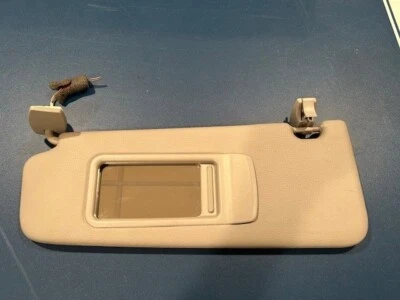 2010-2016 BMW 528i xDrive Left Driver Side Sun Visor Sunvisor Grey OEM - Image 1 of 2