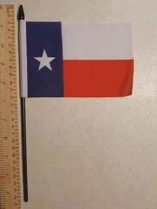 Texas Hand Flag 6x4" 15x10cm American Texan Cowboy Theme Party Western Steak bn - Picture 1 of 2