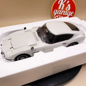 AUTOart 1/18 Toyota 2000GT White Coupe Upgraded Millennium Diecast Japan 78747 - Picture 1 of 15