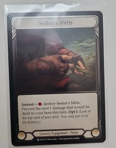 Seeker's Mitts OUT177 LÁMINA FRÍA común Outsiders carne y sangre COMO NUEVO FABULOSO - Imagen 1 de 1