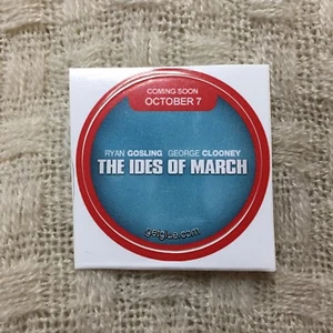 The Ides Of March Get Glue Sticker - Coming Soon - Ryan Gosling, George Clooney - Imagen 1 de 2
