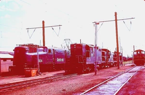 ORIGINAL KODACHROME SLIDE OF AMTRAK GG-1 #904 (ex-#4901) WILMINGTON DE JULY 1978 - Picture 1 of 1