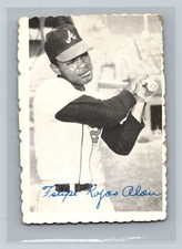 1969 Topps #17 Felipe Alou Deckle Edge VG