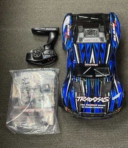 Traxxas Slash VXL 1/10 RTR 4x4 Brushless Short Course Truck (Blue) w/TQi 2.4GHz - Picture 1 of 7