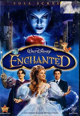 Enchanted - Disney -  Amy Adams, Patrick Dempsey,  New DVD - Image 1 of 2