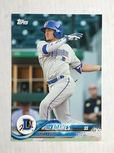 WILLY ADAMES 2018 Topps Pro Debut MILB SP RC JUMBO 5x7 06/49! #48! Brewers! - Picture 1 of 3