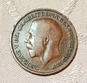 One Penny coin - George V - year 1917 - United Kingdom - Picture 1 of 2