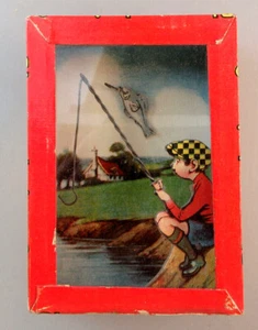 J.W. Spear Ob er anbeißt ? - Geduldsspiel Dexterity Puzzles 1930 (88958) - Picture 1 of 6