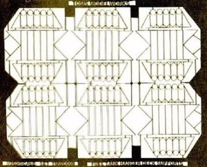 Tom's Model 3585 x 1/350 Post WWII Carrier Drop Tank Hangers - Bild 1 von 1