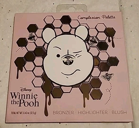 Disney WINNIE THE POOH Complexion Palette - Bronzer/Highlighter/Blush - 9 Shades