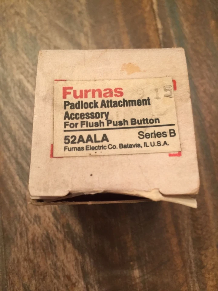 NEW IN BOX FURNAS PADLOCK ATTACHMENT ACCESSORY 52AALA SER.B Foto 1 de 2