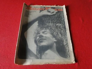 Vintage Rock N Roll Newspaper Pulp Magazine Melody Maker 1981 Teardrops       P2 - Picture 1 of 8