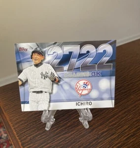 2016 Topps #3000-27 Ichiro Chasing 3000 HOF INSERT Yankees - Picture 1 of 2