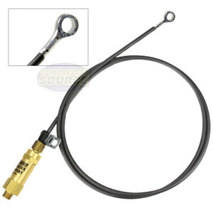 48" Eagle Air Compressor Engine Throttle Control Cable Bullwhip With Eyelet End