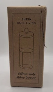 H017(2) - SHEIN BASIC LIVING 1 Stk. Clear peach Kosmetik Lagerbox - Bild 1 von 3