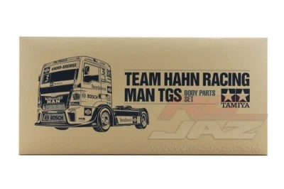 Tamiya 51606 1/14 RC Team Hahn Racing Truck MAN TGS Spare Body+Cab w/Sticker Set - Image 1 of 4