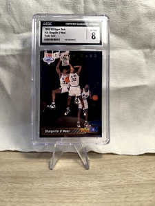 1992-93 upper deck Shaquille O'Neal #1b CGC 8 - Picture 1 of 2