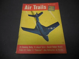 Air Trails Magazine Aviation & Model Planes, June 1952 Fly Bouncing Bertie   - Imagen 1 de 1