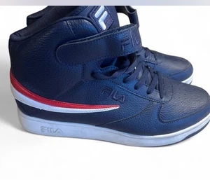 Fila A-High 1CM00540-422 Herren Blau Synthetik Lifestyle Turnschuhe Schuhe Größe 12 - Bild 1 von 5