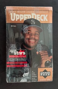 1997 Upper Deck Baseball Series 1 Factory Sealed Retail Box - Look For Jerseys - Picture 1 of 6