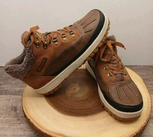 Weatherproof Vintage Men's Landon Fleece-Lined Boots Color Brown Size 9M - Picture 1 of 23