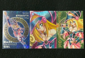 Yu-Gi-Oh Dungeon Dice Monsters Black Magician Girl Relief Parallel 3 Card Secret - Picture 1 of 20