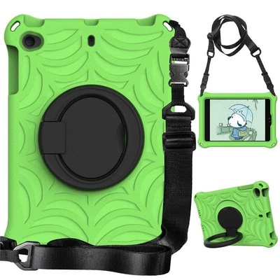 For iPad mini 2 3 4 5 Strap Case EVA FOAM Shockproof Tablet kickStand Kids Cover - Image 1 of 4