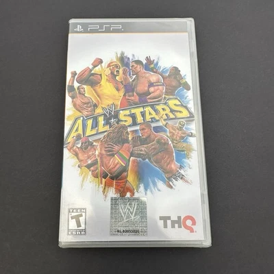 Sony Playstation Portátil PSP WWE Lucha Libre Todas las Estrellas Cena Rock Hogan SELLADO NUEVO Foto 1 de 4