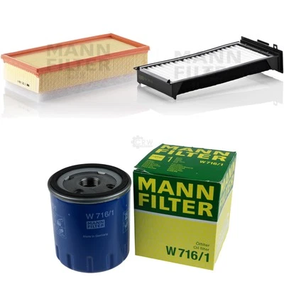 MANN-FILTER Inspektionspaket Filtersatz für Citroën C5 I Break 2.2 HDi 2.0 - Bild 1 von 4