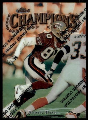 Finest Jerry Rice San Francisco 49ers #220 1997 Foto 1 de 2