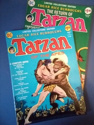 TARZAN Limited Collectors Edition 2 issue lot #'s C-22 and C-29 1973-74 - Image 1 of 4