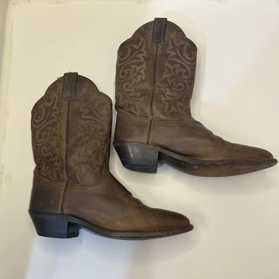 Botas de Vaquero Dan Post DP2232 Cuero Marrón Western Mujer EE. UU. Talla 8.5 M Foto 1 de 4