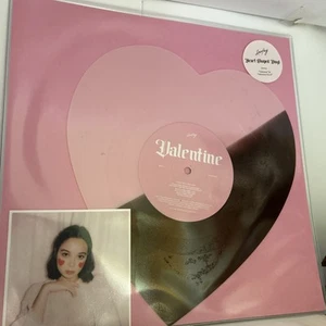 Laufey Valentine 10” - Chocolate Strawberry Heart Shaped Vinyl - In Hand - Picture 1 of 1