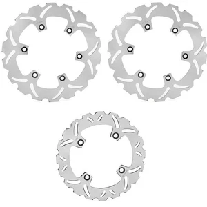 Front Rear Brake Rotor for Honda CBF600 CBF600 CBF600N CB600F 2003-2007 04 05 06 - Picture 1 of 8