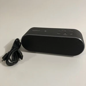 Sony SRS-X2 Altoparlante Bluetooth Wireless Portatile Nero e Cavo di Ricarica: Funzionante - Foto 1 di 11