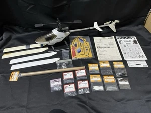 Vintage Kyosho RC Helicopter EP Concept Lots of spares come with Made in Japan - Picture 1 of 24