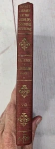 1929 Pocket Library World's Essential Knowledge Book Vol VIII Part II Literature - Picture 1 of 18