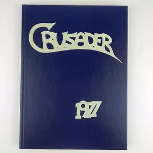 ST. Paul's School Baltimore Maryland 1977 Yearbook The Crusader Hard Cover - Picture 1 of 3