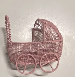7 Kinderwagen Metall Taufe Geburt Deko Tischdeko Ca 8,5 Lang Ca 8 Hoch - Bild 1 von 3