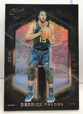 Derrick Favors 2015-16 Panini Black Gold UNCOMMON Parallel #96 SP - UTAH JAZZ