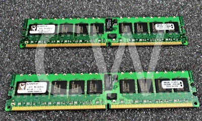 KTH-MLG4SR KINGTON 4GB Kit (2 X 2GB) PC2-3200 DDR2-400MHz 240-Pin Memory Module - Image 1 of 3