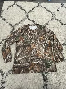 Realtree Edge Camo Shirt Mens XXL Hunting Long Sleeve NO FLY ZONE TECHNOLOGY - Picture 1 of 8